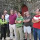 Alvaro, Manuel, José, Térésa et Luciano au château de Fougères