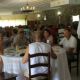 Repas convivial entre amis Portugais et Germanais